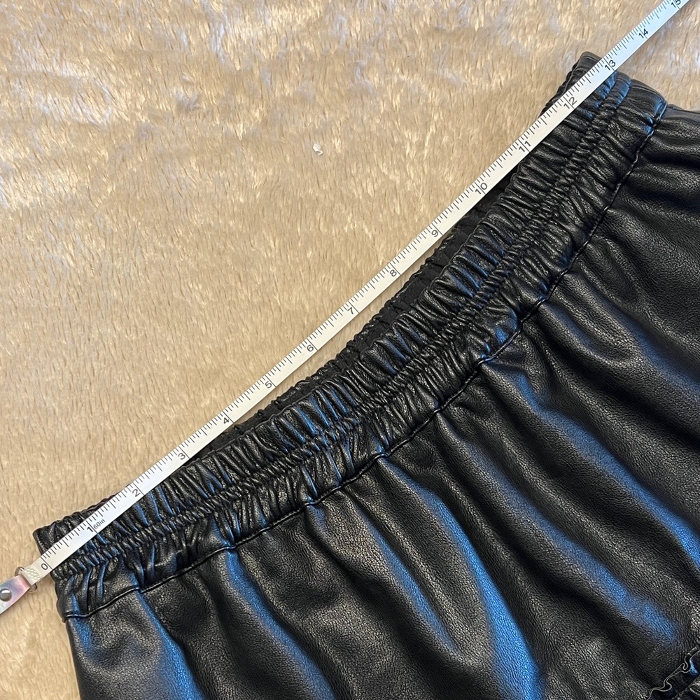 GENERATION LOVE Rafaella Vegan Leather Mini Skirt - Picture 8 of 12